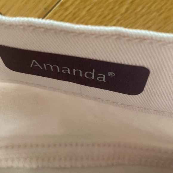 🔴 2 for $25 Gloria Vanderbilt light pink jeans size 12 Avery high rise - Picture 8 of 12